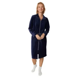 Badjas Brandtex D.blauw 216293