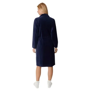 Badjas Brandtex D.blauw 216293