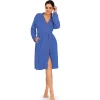 Badjas Comtessa blauw 232403