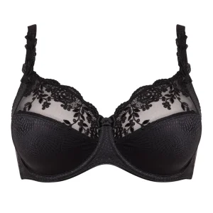 BH Ulla zwart Ella half voorgevormd z beugel 36/28