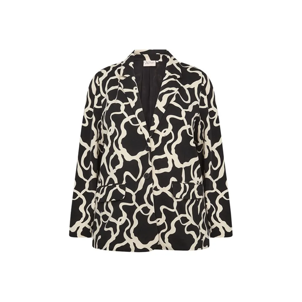 blazer_wasabi_zwart_creme_1.webp Blazer Wasabi zwart creme Vilja 1 W20308