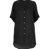 Blouse Dorisstreich zwart 258129