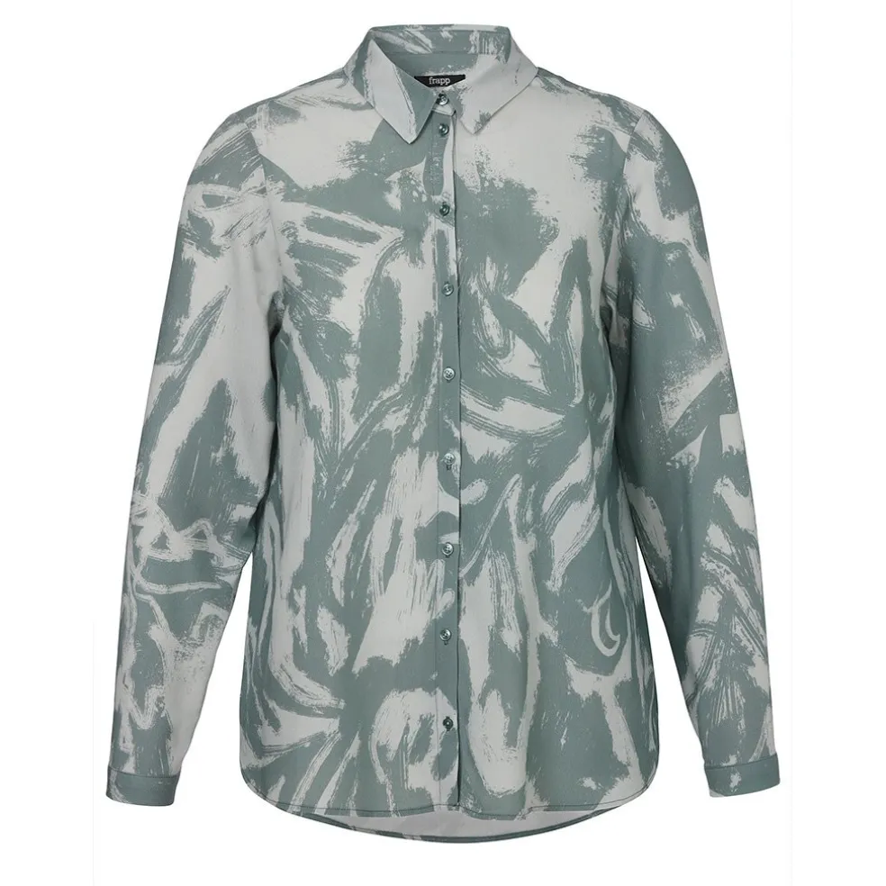 blouse_frapp_mint_multi__0.webp Blouse Frapp mint multi 2551668