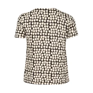 Blouse Kaffe Curve zwart zand 10582230