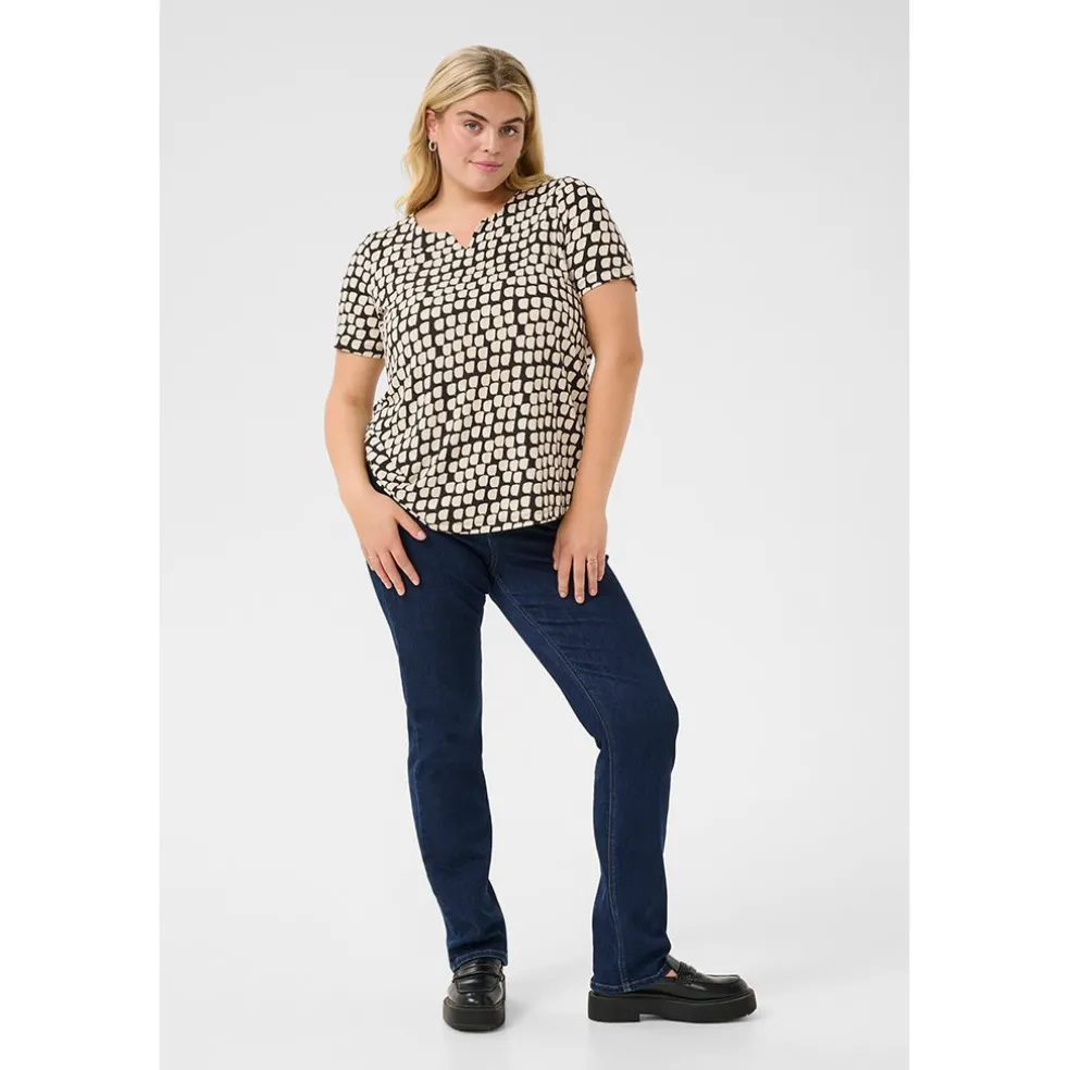 blouse_kaffe_curve_zwart__3-1.webp Blouse Kaffe Curve zwart zand 10582230