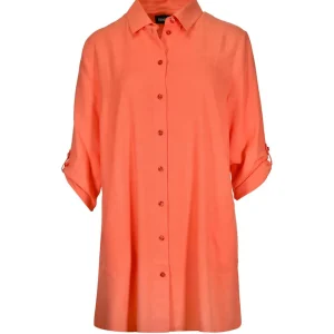 Blouse lang SeeYou koraal E31455 251