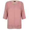Blouse Verpass rose 3203