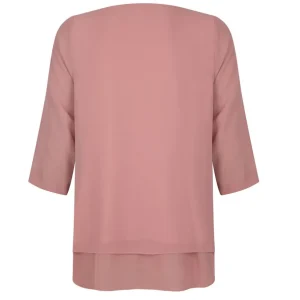 Blouse Verpass rose 3203