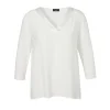 Blouse Via Appia Due 3/4 mouw ecru 2521710 950
