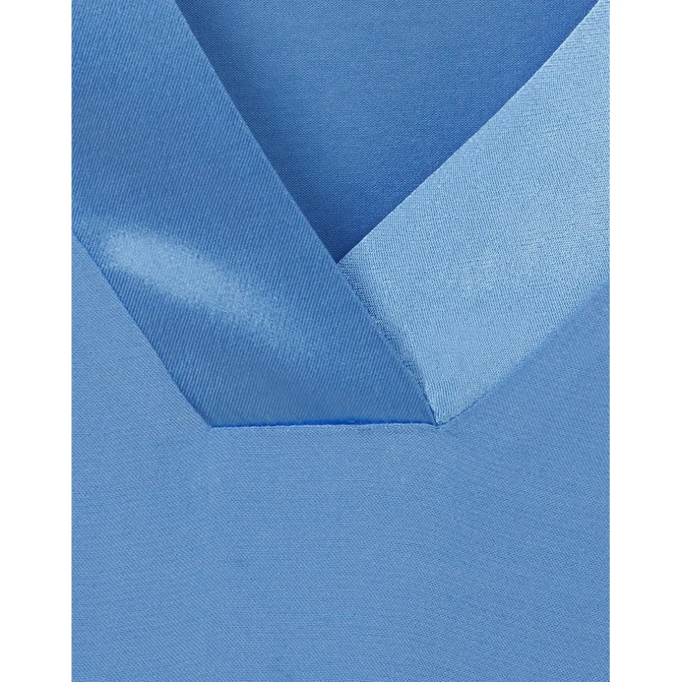 blouse_via_appia_due__mou_2.webp Blouse Via Appia Due 3/4 mouw blauw 2521710 870