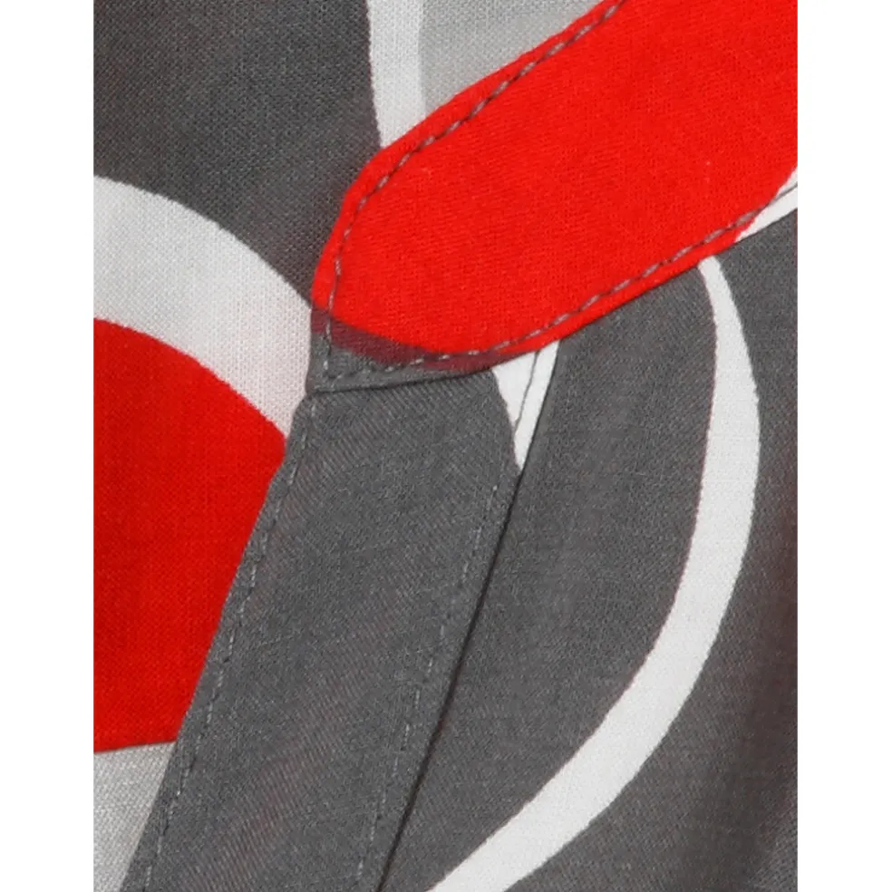 blouse_via_appia_due_grij_2.webp Blouse Via Appia Due grijs rood 2521970 133
