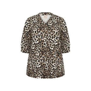 Blouse Wasabi leopard Vea 1 w20311