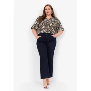 Blouse Wasabi leopard Vea 1 w20311