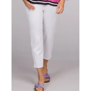 Broek 7/8 SeeYou gebreide jeans wit E21350