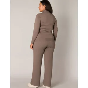 Broek Base Level Curvy D.taupe Arah 7000092