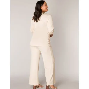 Broek Base Level Curvy licht beige Arah 7000092