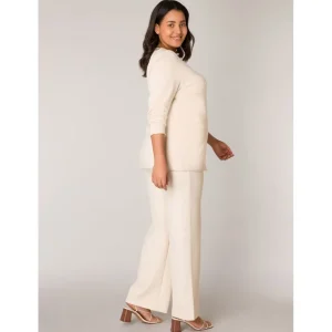 Broek Base Level Curvy licht beige Arah 7000092