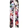 Broek Dorisstreich zwart rose multicolor 809347