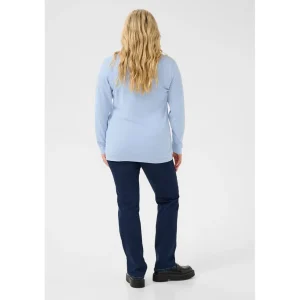 Cardigan Kaffe Curve licht blauw 10582107