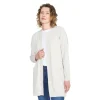 Cardigan lang Brandtex wit 217157