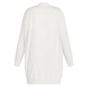 Cardigan lang Brandtex wit 217157