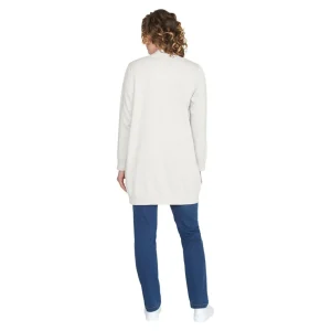 Cardigan lang Brandtex wit 217157