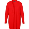 Cardigan open Via Appia Due rood 2521860 350