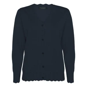 Cardigan Signature D.blauw 218342