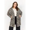 Cardigan Wasabi leopard Vea 2 w20312