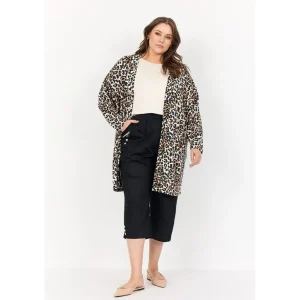 Cardigan Wasabi leopard Vea 2 w20312