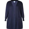 Cardigan Zhenzi D.blauw 200619