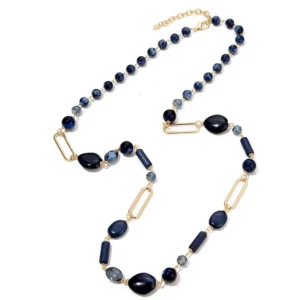 Halsketting blauw 101161507