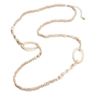 Halsketting beige 101140222