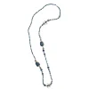 Halsketting blauw 2F 1