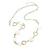 Halsketting groen beige 101163535