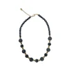 Halsketting kort zwart 101143502