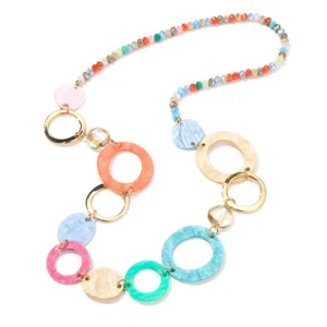 Halsketting multicolor 101187125
