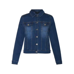 Jas Brandtex jeans denim blauw 216878
