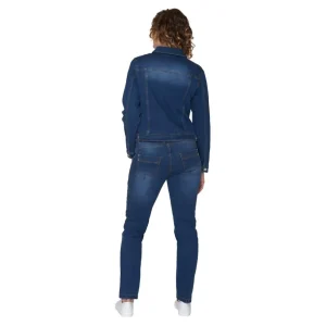 Jas Brandtex jeans denim blauw 216878