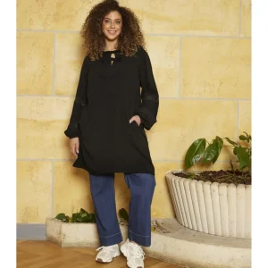 Kleed / Tuniek Zhenzi zwart 200646