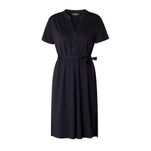 Kleed Base Level Curvy D.blauw Yenna 7000083