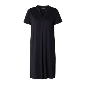 Kleed Base Level Curvy D.blauw Yenna 7000083