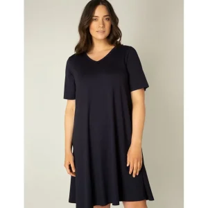 Kleed Base Level Curvy D.blauw Abernathy 7000027