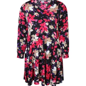 Kleed Zhenzi rose zwart 200635