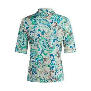 Polo Barbara Lebek groen bruin multi 82510052