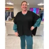 Poncho zwart 897P22500