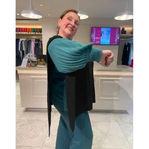 Poncho zwart 897P22500