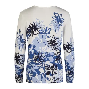 Pull Barbara Lebek indigo 81090052