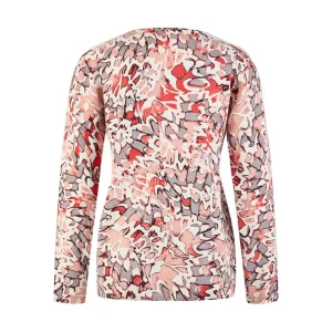 Pull Barbara Lebek koraal multicolor 80080052