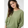 Pull Kaffe Curve gebreid oil green 10582202